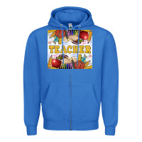 True Royal Teacher Equipment Zipper Hoodie - LillyAllenDesigns