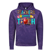 Cloud Purple teachers gonna teach Vintage Hoodie - Zillion Design Studio