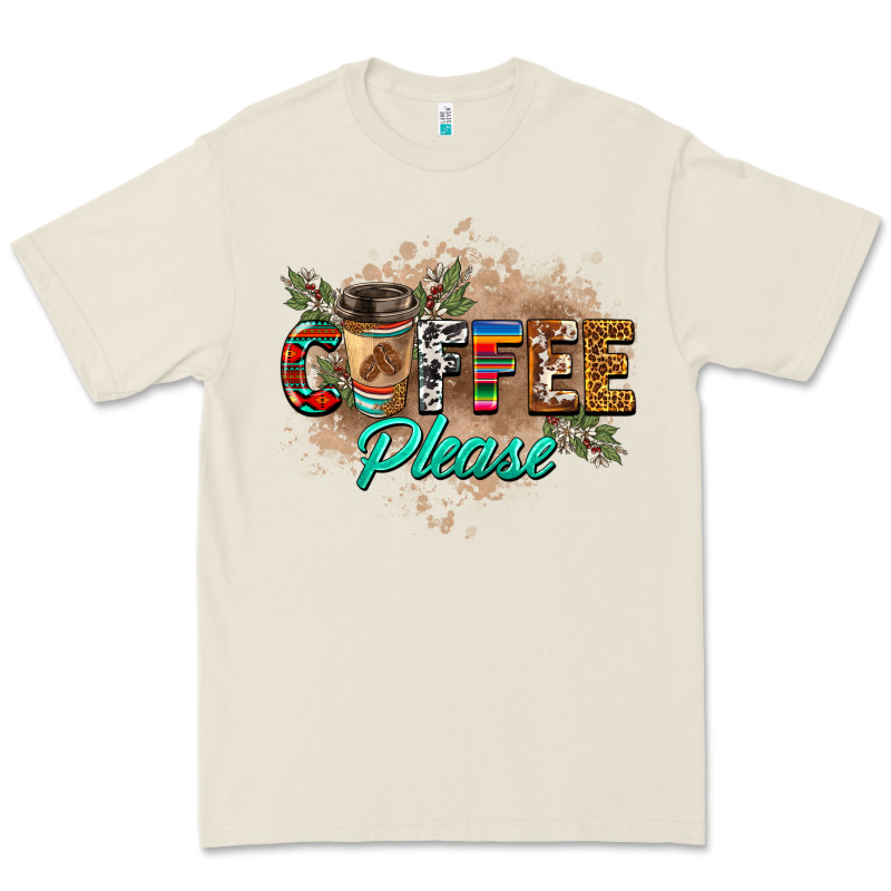 Coffee Please Premium Tee by BarkalooDesign | Teevron