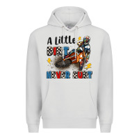 Dove Grey a little dirt never hurt Premium Hoodie - Artiststas