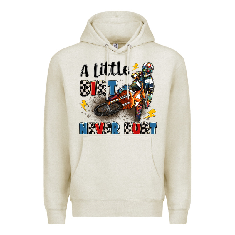 A Little Dirt Never Hurt Premium Hoodie by Artiststas | Teevron