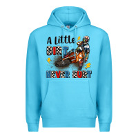 Ocean Blue a little dirt never hurt Premium Hoodie - Artiststas