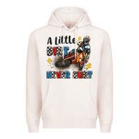 Pale Pink a little dirt never hurt Premium Hoodie - Artiststas
