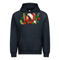 Navy Joy with woman Urban Hoodie - NancyCooperArtShop