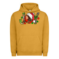 Pigment Peanut Butter Joy with woman Urban Hoodie - NancyCooperArtShop