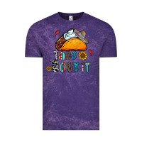 Cloud Purple taco bout it Vintage Tee - CowhideDigitalArt