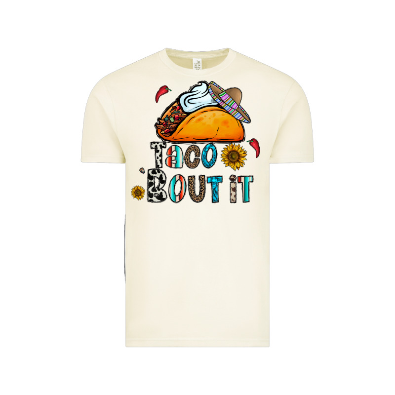 Taco Bout It Vintage Tee by CowhideDigitalArt | Teevron