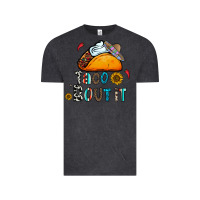 Vintage Black taco bout it Vintage Tee - CowhideDigitalArt