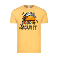 Vintage Mustard taco bout it Vintage Tee - CowhideDigitalArt