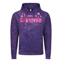 I Am A Survivor Breast Cancer Vintage Hoodie | Teevron