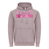 Vintage Zinc I Am a Survivor Breast Cancer Vintage Hoodie - texasbilliewilder