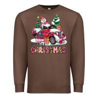 Chestnut pink merry christmas Premium Sweatshirt - MaliasSmallBusiness