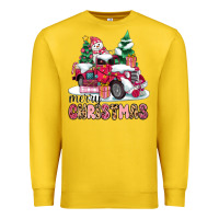 Lemon pink merry christmas Premium Sweatshirt - MaliasSmallBusiness