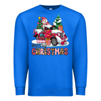 True Royal pink merry christmas Premium Sweatshirt - MaliasSmallBusiness