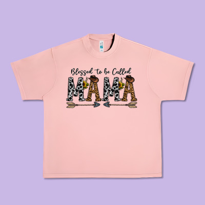 Mama To Be Called Mama Urban Heavy Tee Designed By Cowhidedigitalart