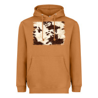 Meerkat brown cowhide background Heavyweight Hoodie - NancyCooperArtShop