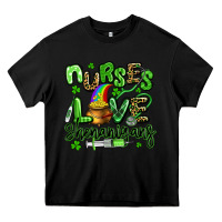 Black nurses love shenanigans st patricks day Heavy Core Tee - Artiststas