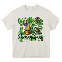 Cream nurses love shenanigans st patricks day Heavy Core Tee - Artiststas