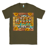 Army Green western hello fall tumbler Classic Tee - Artiststas