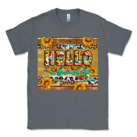 Charcoal Heather western hello fall tumbler Classic Tee - Artiststas