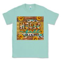Seafoam western hello fall tumbler Classic Tee - Artiststas