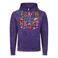 Cloud Purple teach your heart out Vintage Hoodie - Zillion Design Studio