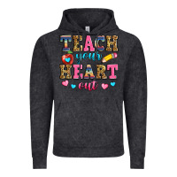 Vintage Black teach your heart out Vintage Hoodie - Zillion Design Studio