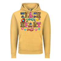 Vintage Mustard teach your heart out Vintage Hoodie - Zillion Design Studio