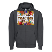 Smoke Western Teacher Zipper Hoodie - LillyAllenDesigns