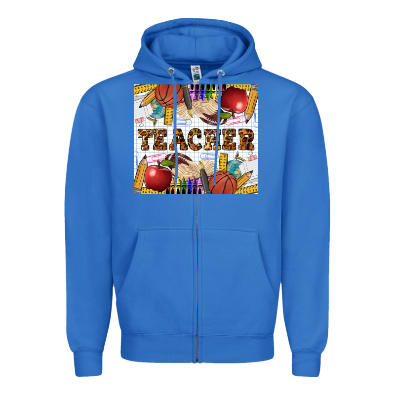 Western Teacher Zipper Hoodie by LillyAllenDesigns | Teevron