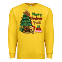 Lemon merry christmas y'all Premium Sweatshirt - MaliasSmallBusiness