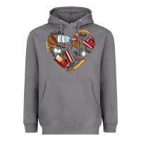 Storm bake tools hearts Heavyweight Hoodie - NancyCooperArtShop