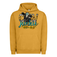 Pigment Peanut Butter Cow Junkie with Cow Urban Hoodie - texasbilliewilder