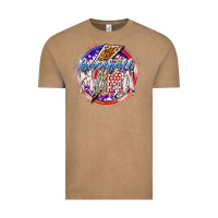 Vintage Coffee baseball mama Vintage Tee - RacoonDesign