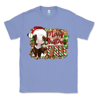Colony Blue merry christmas y'all cow Classic Tee - Artiststas