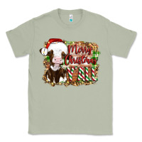 Matcha merry christmas y'all cow Classic Tee - Artiststas