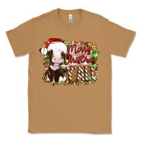 Toasted Coconut merry christmas y'all cow Classic Tee - Artiststas