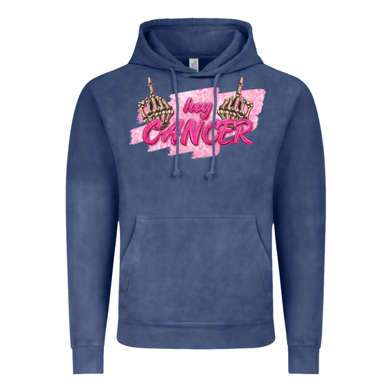 Hey Cancer Vintage Hoodie by texasbilliewilder | Teevron