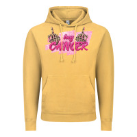 Vintage Mustard Hey Cancer Vintage Hoodie - texasbilliewilder