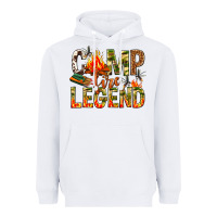 White camp fire legend Heavyweight Hoodie - NancyCooperArtShop