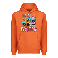 Carrot happy easter train Premium Hoodie - Artiststas
