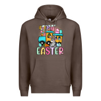 Coffee happy easter train Premium Hoodie - Artiststas