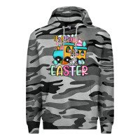 Slate Camo happy easter train Premium Hoodie - Artiststas