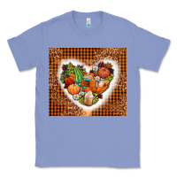 Colony Blue western fall heart Classic Tee - AdoDesignShop