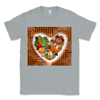 Heather Grey western fall heart Classic Tee - AdoDesignShop