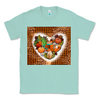 Seafoam western fall heart Classic Tee - AdoDesignShop