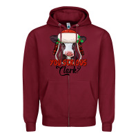 Burgundy you serious clark baby cow Zipper Hoodie - Jasminsmagicworld