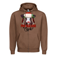Chestnut you serious clark baby cow Zipper Hoodie - Jasminsmagicworld