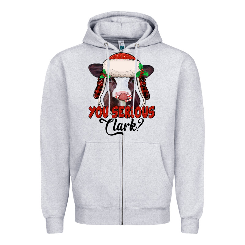 You Serious Clark Baby Cow Zipper Hoodie by Jasminsmagicworld | Teevron