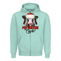 Seafoam you serious clark baby cow Zipper Hoodie - Jasminsmagicworld